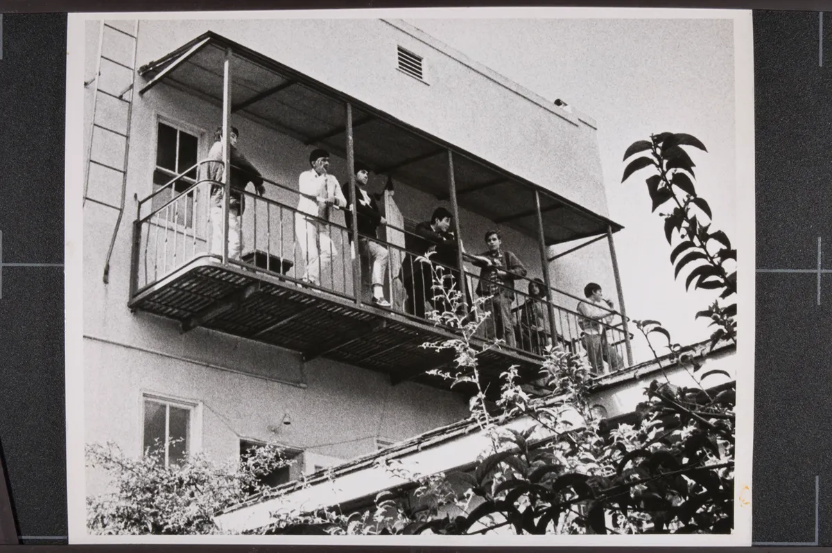 Students hanging out